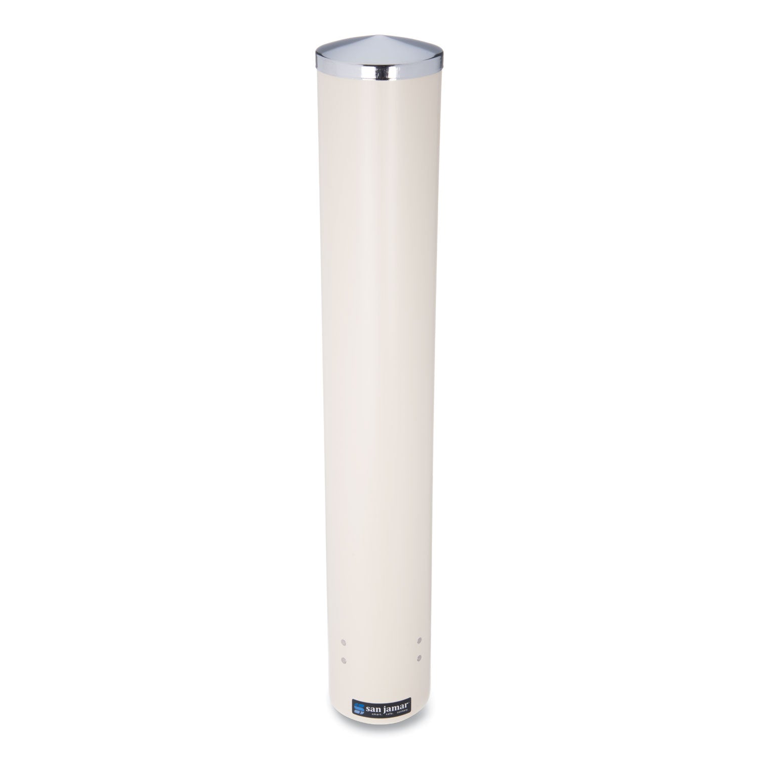 San Jamar Foam Cup Dispenser with Removable Cap, For 4 oz to 10 oz Cups, Sand
