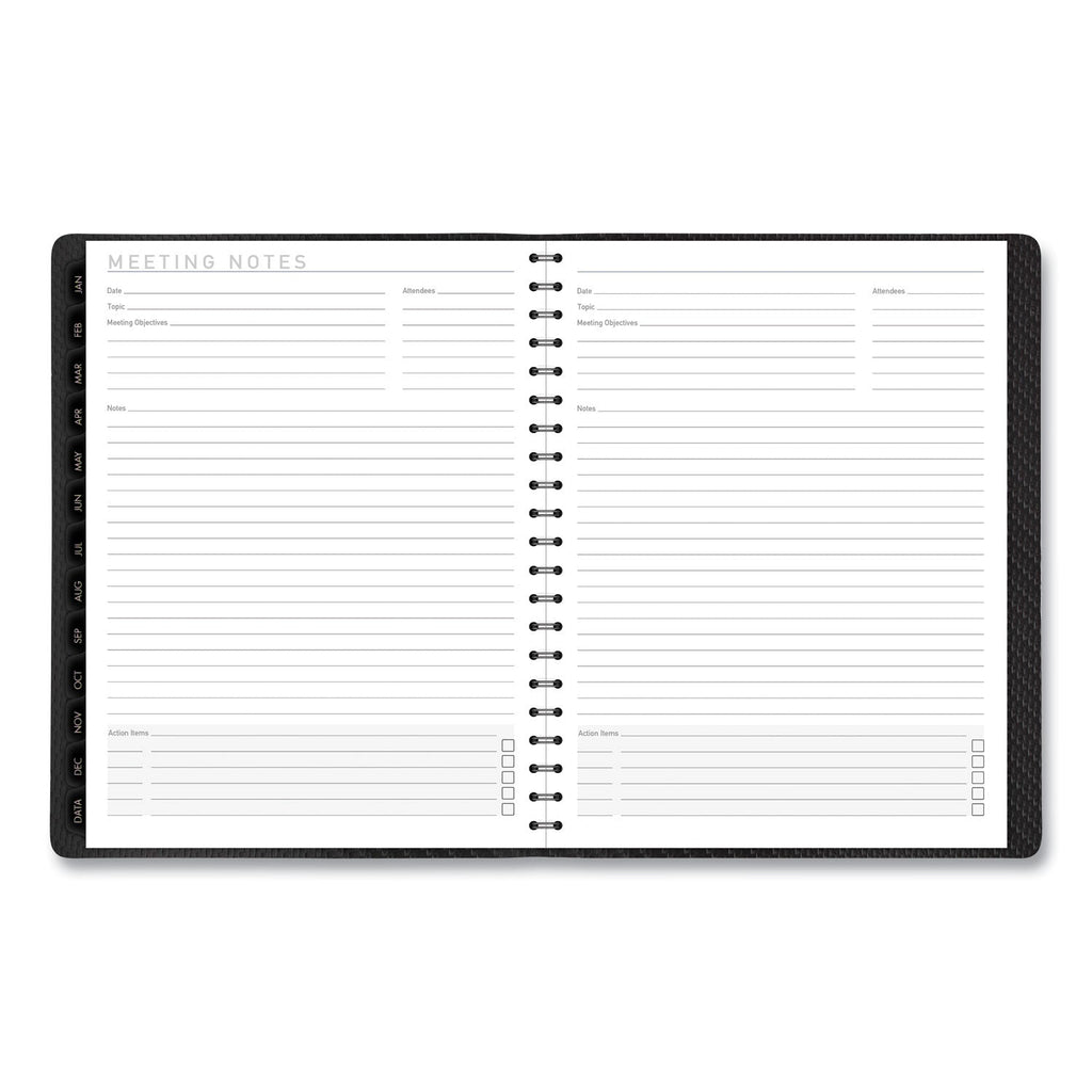 AT-A-GLANCE Contemporary Weekly/Monthly Planner, Vertical-Column Format, 11 x 8.25, Graphite Cover, 12-Month (Jan to Dec): 2023