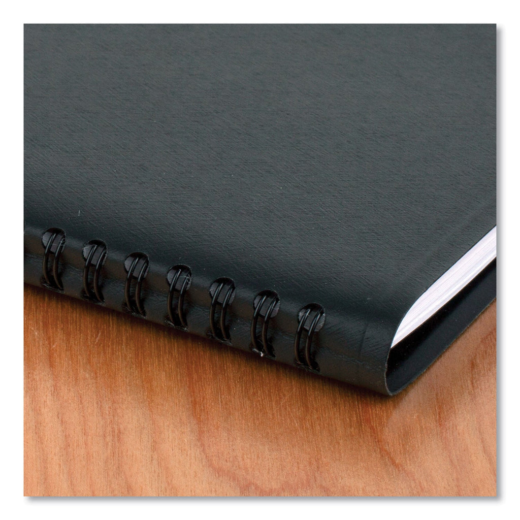 AT-A-GLANCE Weekly Vertical-Column Appointment Book Ruled for Hourly Appointments, 8.75 x 7, Black Cover, 13-Month (Jan-Jan): 2023-2024