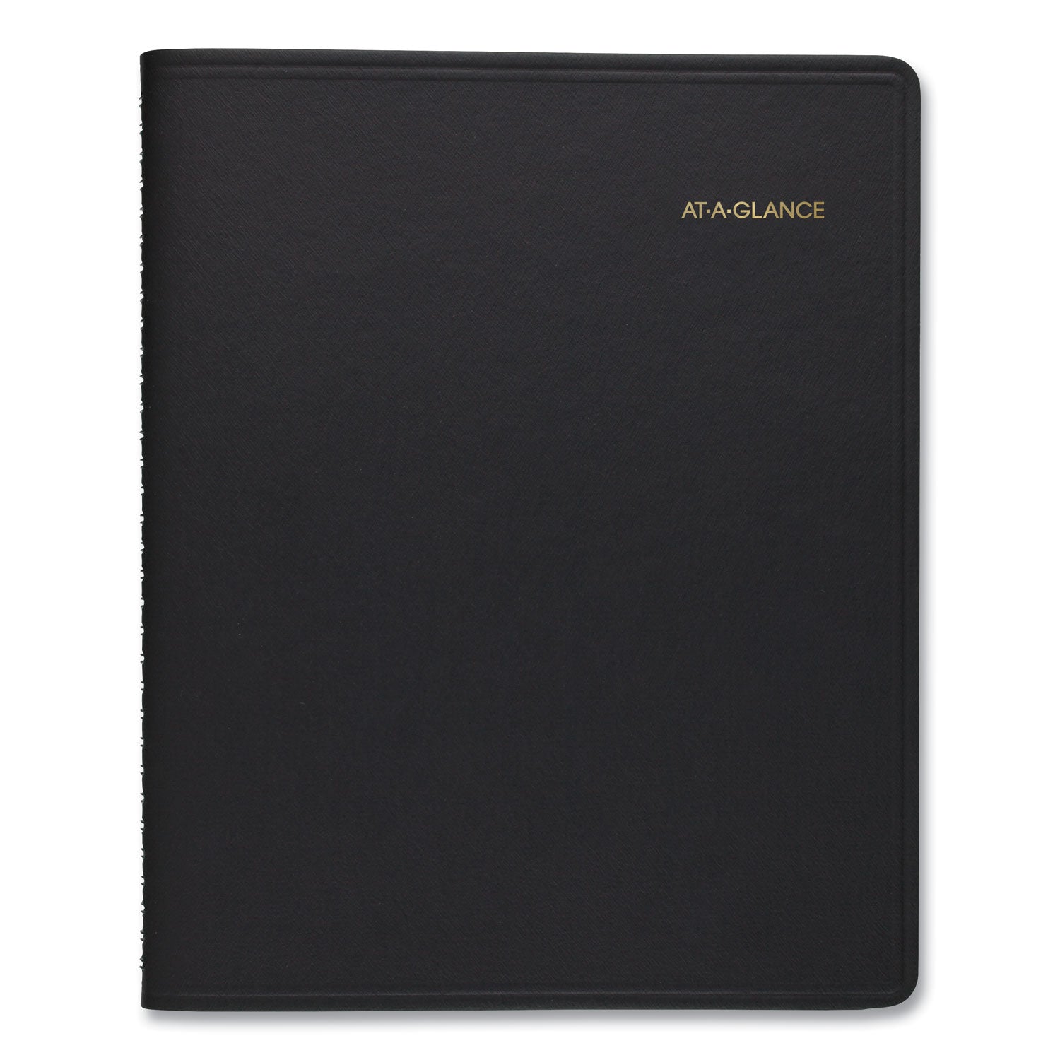 AT-A-GLANCE 24-Hour Daily Appointment Book, 11 x 8.5, Black Cover, 12-Month (Jan to Dec): 2023