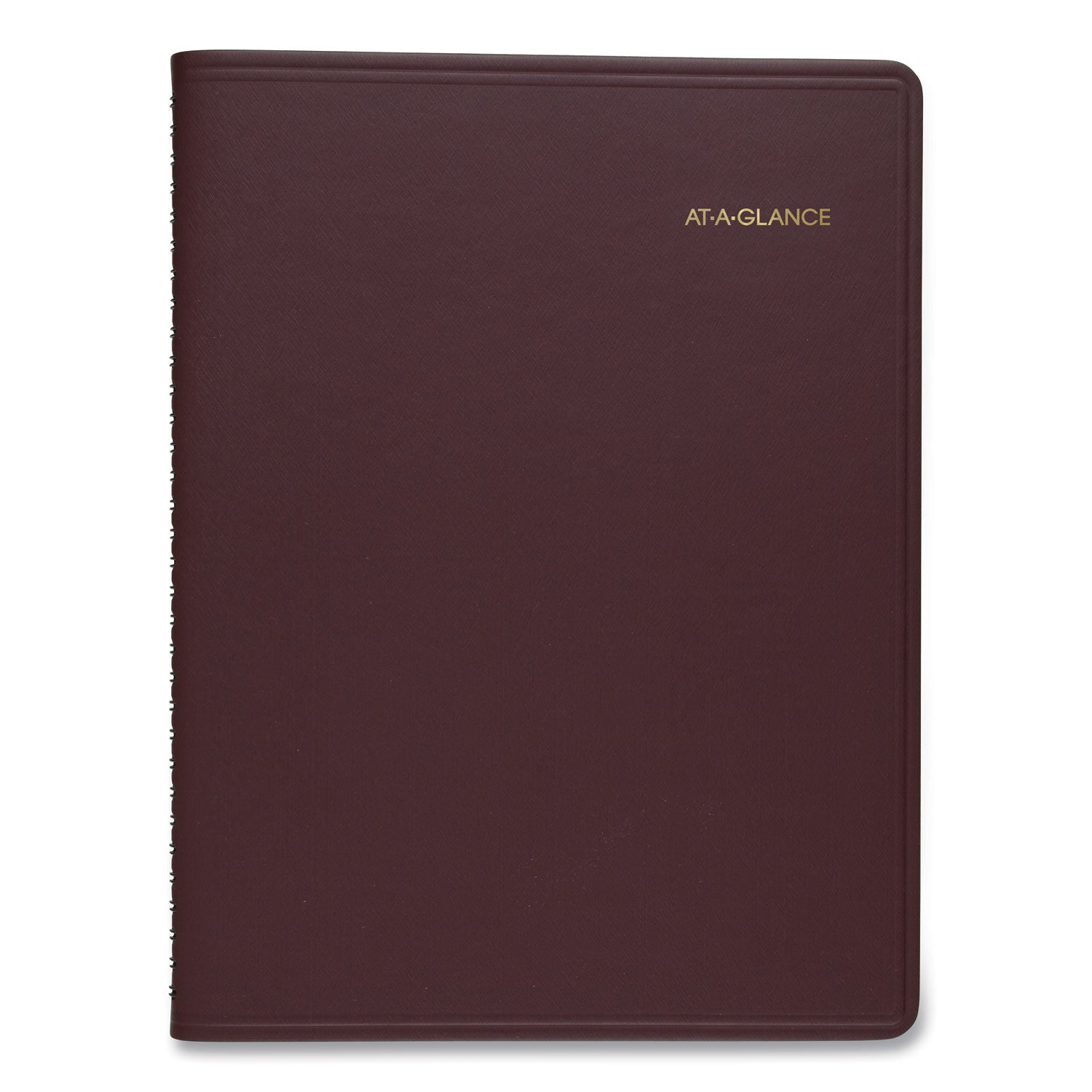 AT-A-GLANCE Weekly Appointment Book, 11 x 8.25, Winestone Cover, 13-Month (Jan to Jan): 2023 to 2024