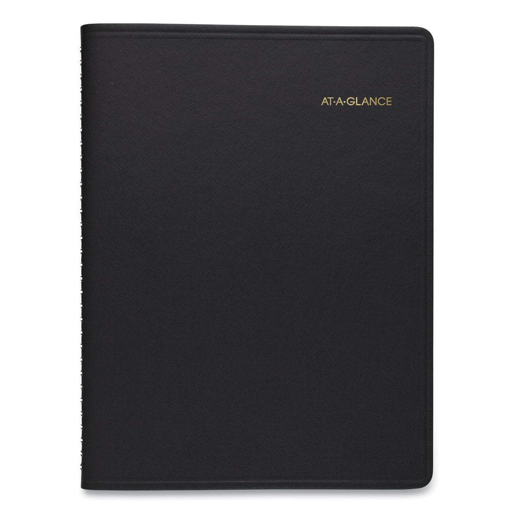 AT-A-GLANCE Weekly Appointment Book, 11 x 8.25, Black Cover, 14-Month (July to Aug): 2022 to 2023