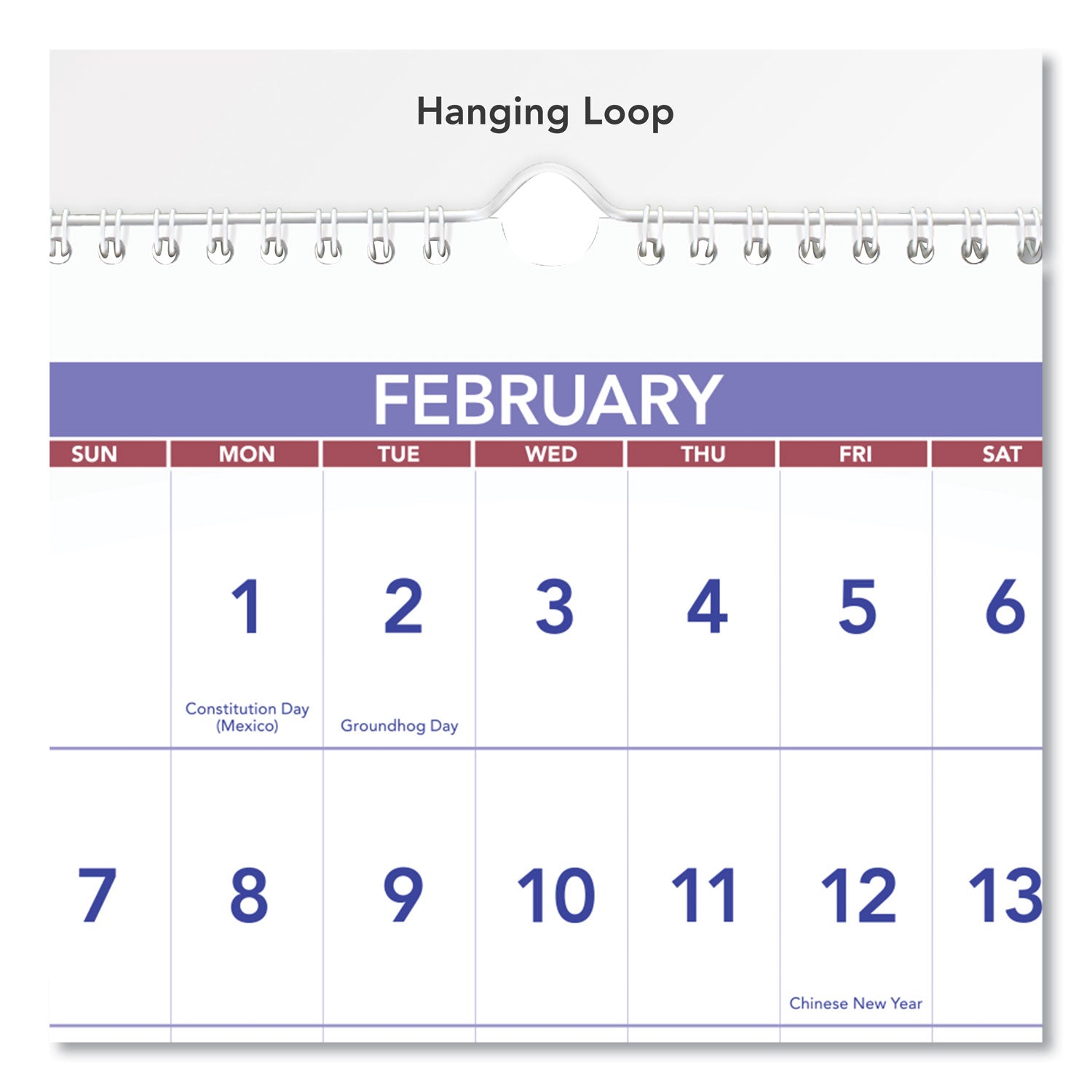 AT-A-GLANCE Deluxe Three-Month Reference Wall Calendar, Horizontal Orientation, 24 x 12, White Sheets, 15-Month (Dec-Feb): 2022 to 2024
