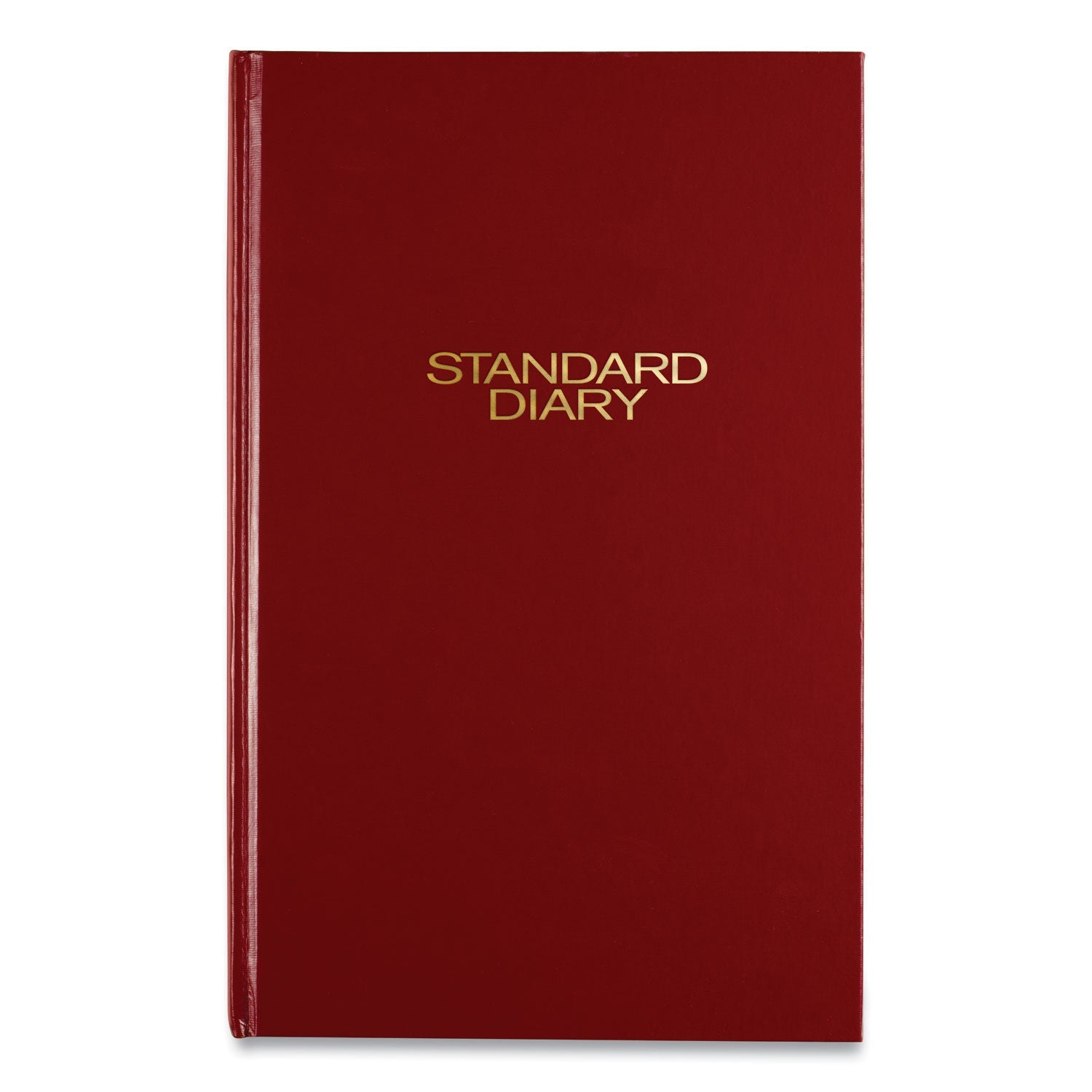 AT-A-GLANCE Standard Diary Daily Diary, 2023 Edition, Wide/Legal Rule, Red Cover, 12 x 7.75, 200 Sheets