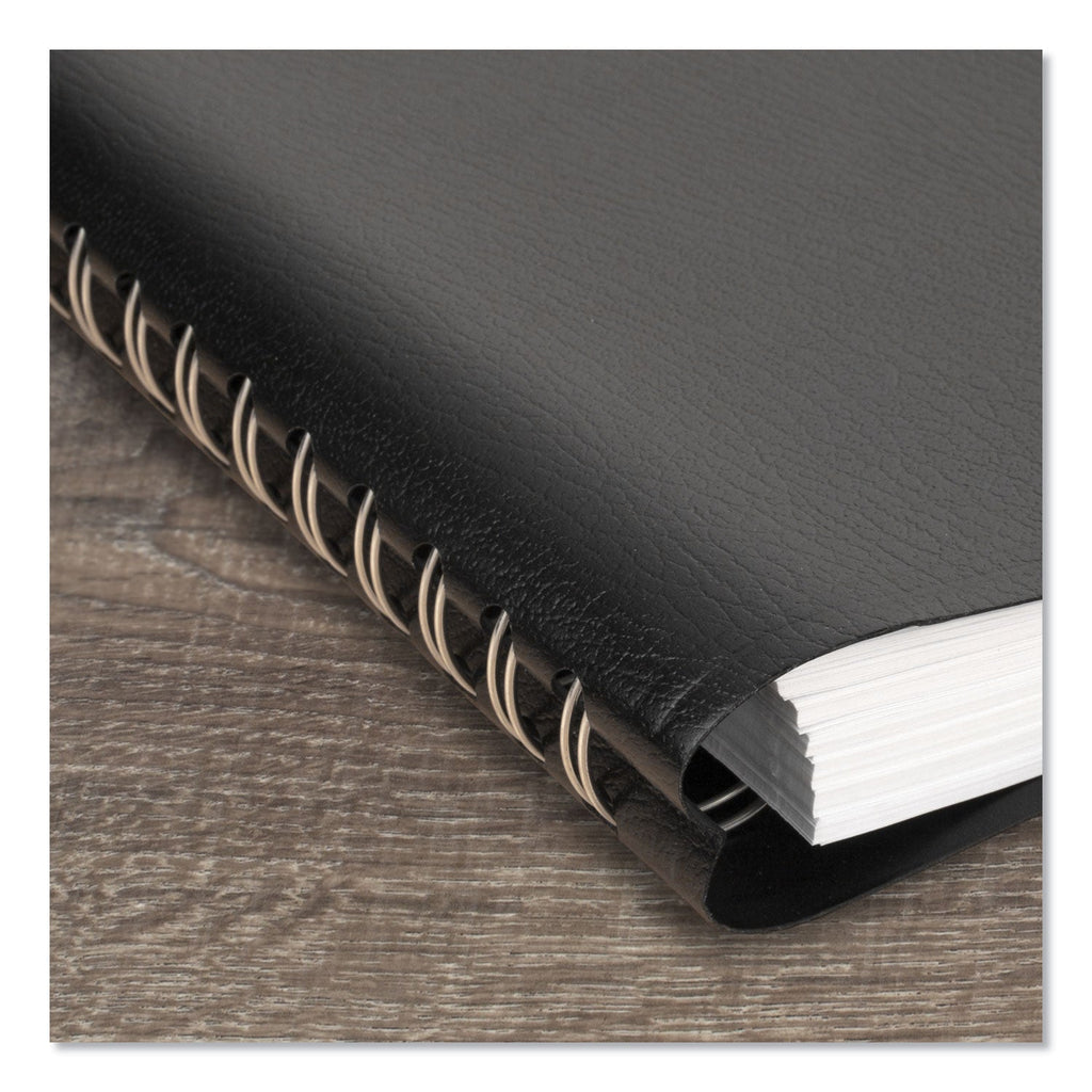 AT-A-GLANCE DayMinder Four-Person Group Daily Appointment Book, 11 x 8, Black Cover, 12-Month (Jan to Dec): 2023