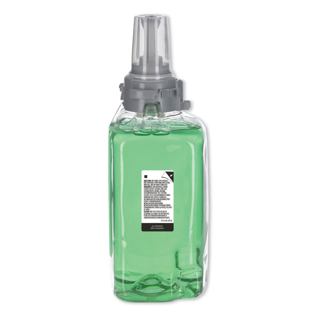 GOJO Botanical Foam Handwash Refill, For ADX-12 Dispenser, Botanical, 1,250 mL Refill, 3/Carton