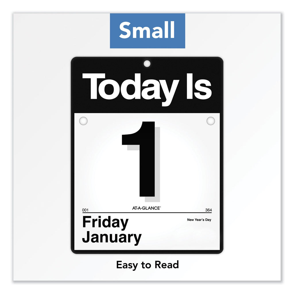 AT-A-GLANCE Today Is Wall Calendar, 9.5 x 12, White Sheets, 12-Month (Jan to Dec): 2023