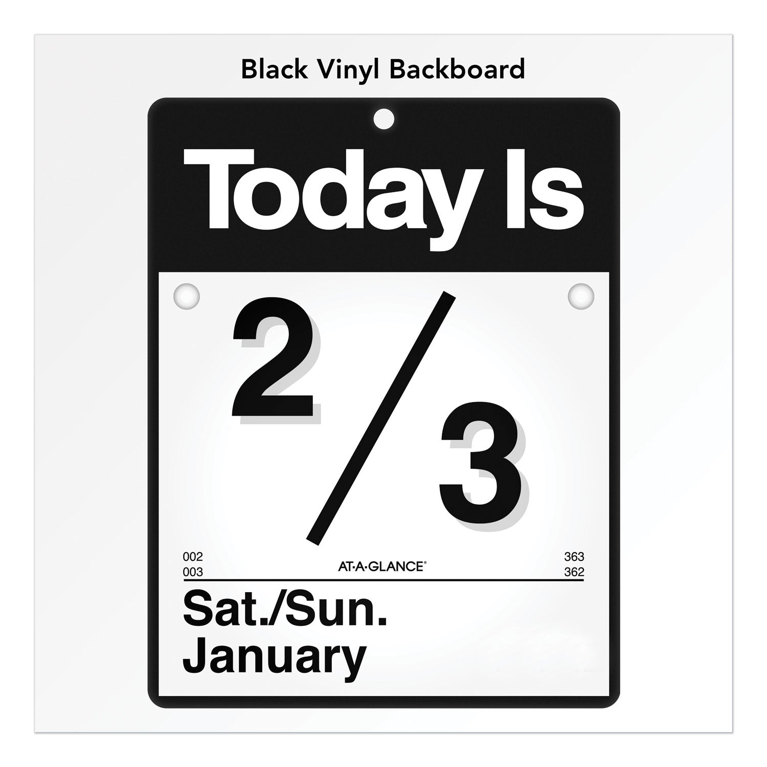 AT-A-GLANCE Today Is Wall Calendar, 9.5 x 12, White Sheets, 12-Month (Jan to Dec): 2023