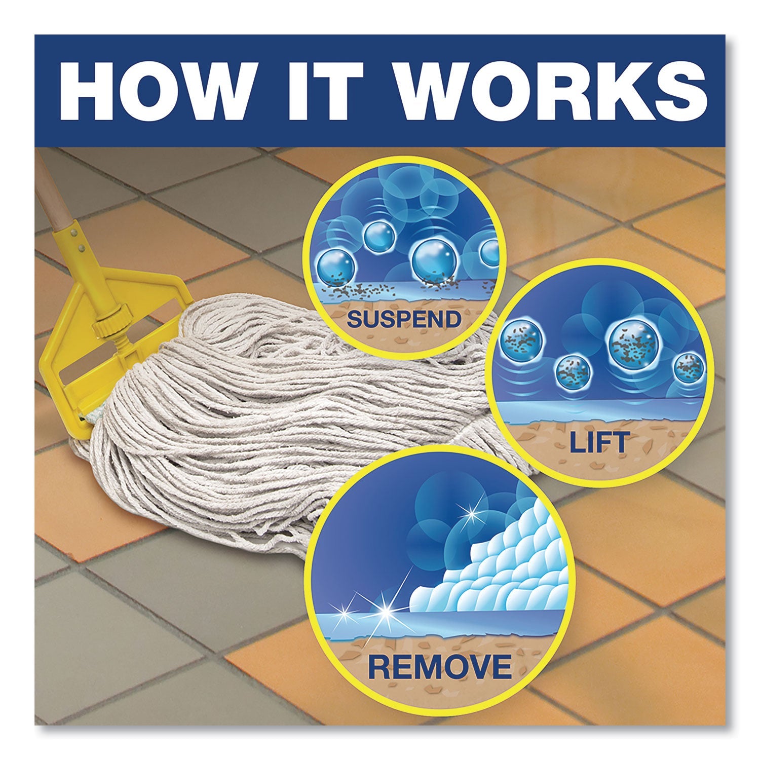 P&G Professional Dilute 2 Go, Mr Clean Finished Floor Cleaner, Lemon Scent, 4.5 L Jug, 1/Carton