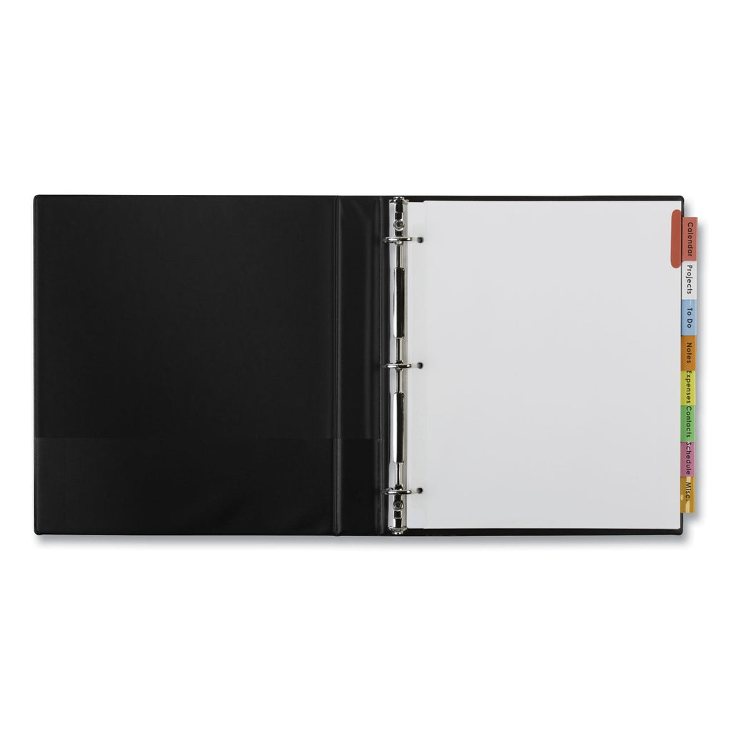 Avery Insertable Big Tab Dividers, 8-Tab, 11.13 x 9.25, White, Assorted Tabs, 1 Set