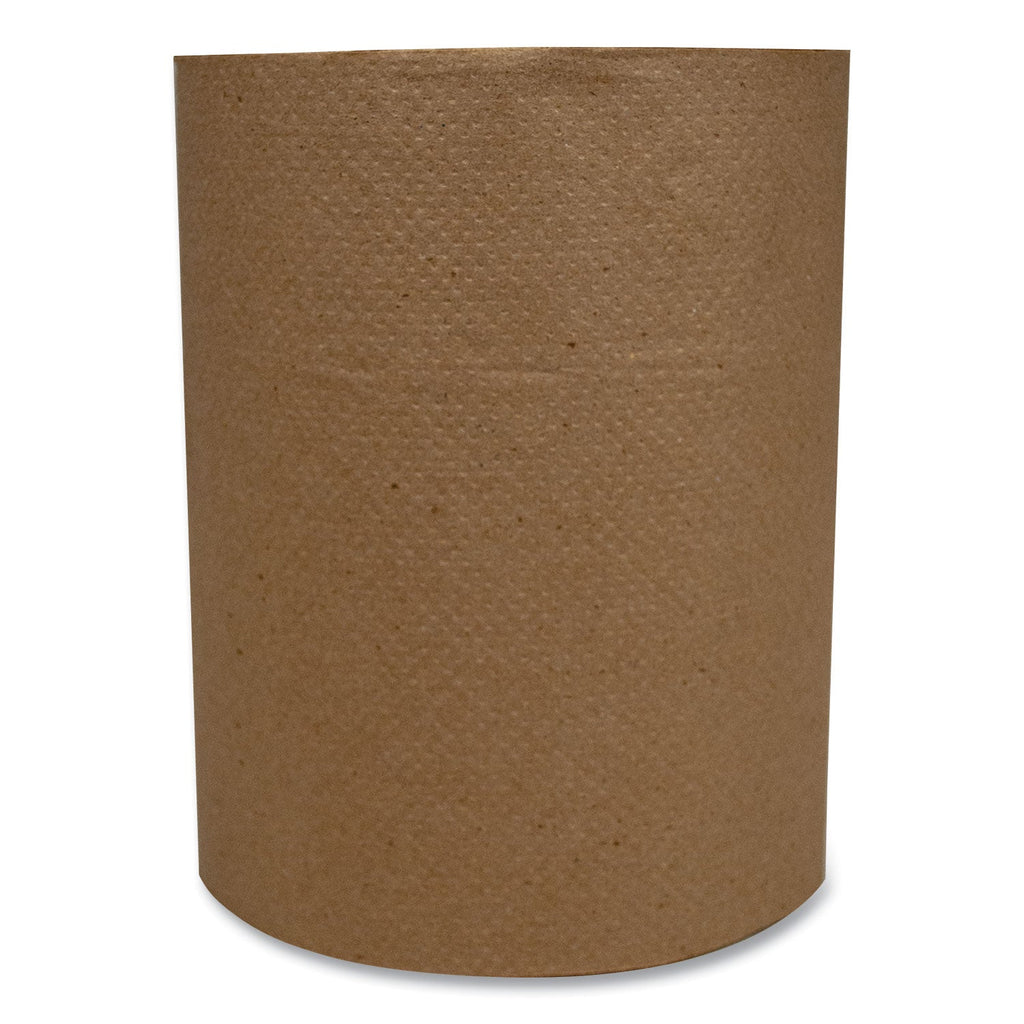 Morcon Tissue Morsoft Universal Roll Towels, 1-Ply, 600 ft, 7.8" dia, Kraft, 12 Rolls/Carton