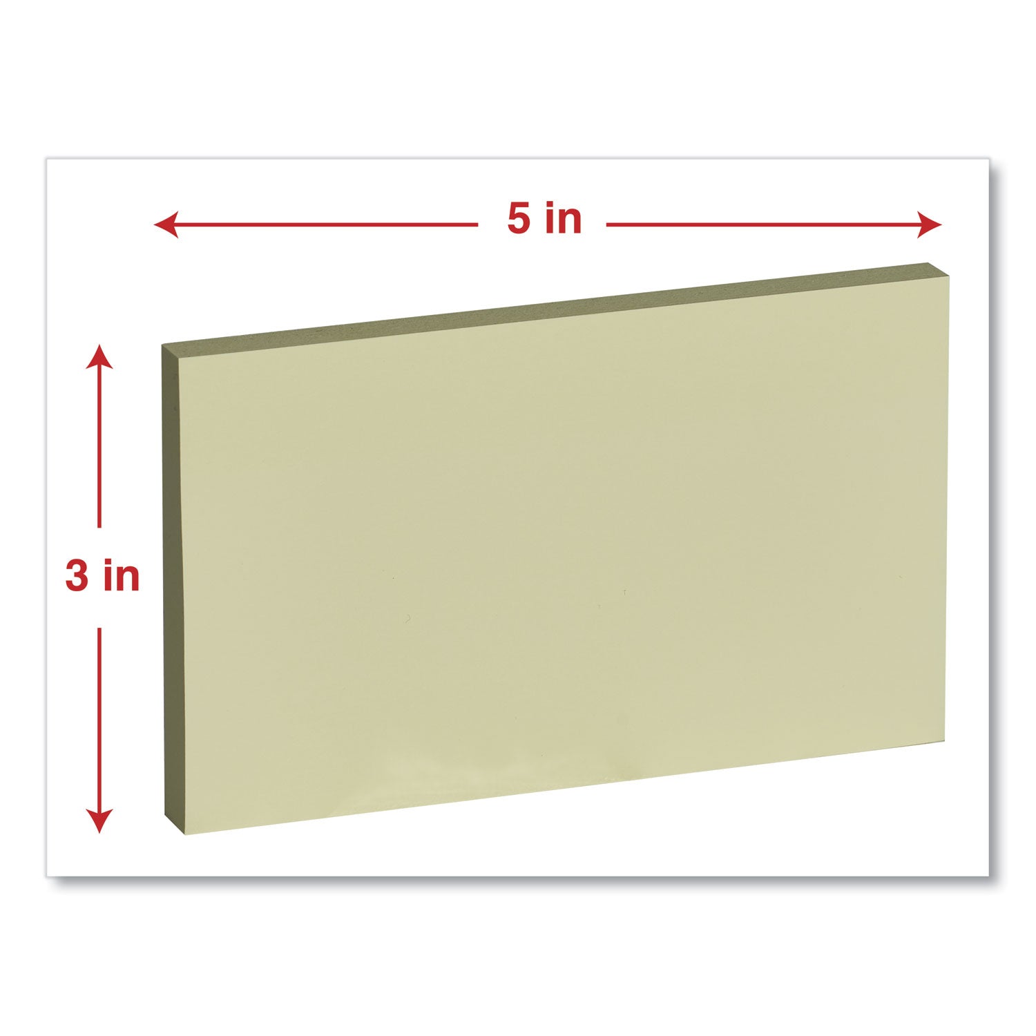 Universal Self-Stick Note Pad Value Pack, 3" x 5", Yellow, 100 Sheets/Pad, 18 Pads/Pack
