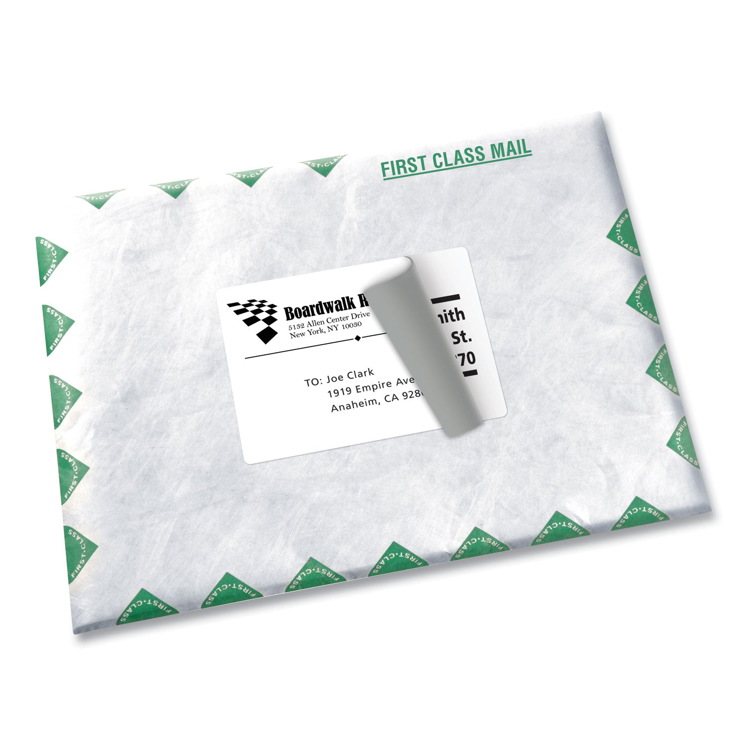 Avery Shipping Labels w/ TrueBlock Technology, Laser Printers, 3.5 x 5, White, 4/Sheet, 100 Sheets/Box