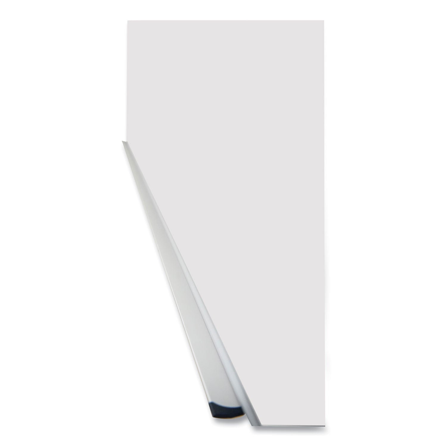 Universal Dry Erase Board, Melamine, 72 x 48, Satin-Finished Aluminum Frame