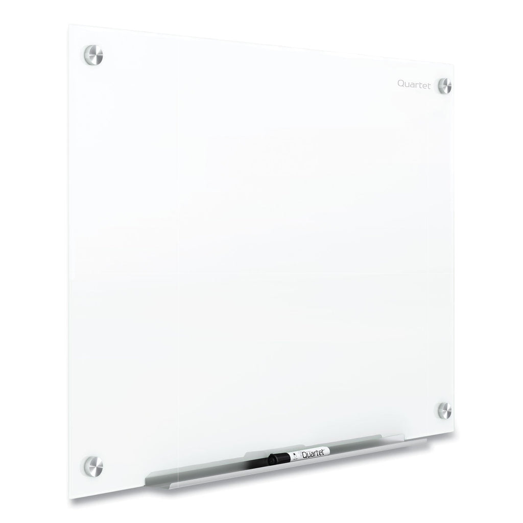 Quartet Brilliance Glass Dry-Erase Boards, 72 x 48, White Surface
