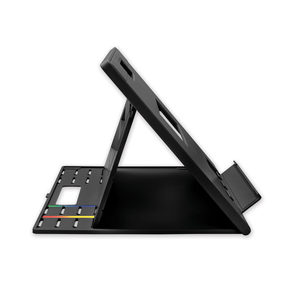 Kensington SmartFit Easy Riser Laptop Cooling Stand, 13" x 9.5" x 0.8" to 7.1", Black, Supports 8 lbs
