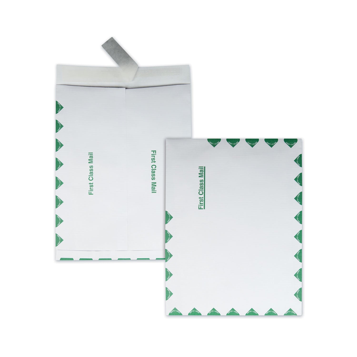 Quality Park Ship-Lite Envelope, First Class, #13 1/2, Cheese Blade Flap, Redi-Strip Adhesive Closure, 10 x 13, White, 100/Box
