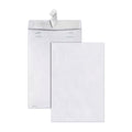 Survivor Lightweight 14 lb Tyvek Catalog Mailers, #15, Square Flap, Redi-Strip Adhesive Closure, 10 x 15, White, 100/Box