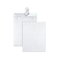 Survivor Lightweight 14 lb Tyvek Catalog Mailers, #15 1/2, Square Flap, Redi-Strip Adhesive Closure, 12 x 16, White, 100/Box