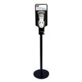 Rubbermaid TC AutoFoam Touch-Free Hand Sanitzer Dispenser Stand, 14.96 x 14.96 x 58.87, Black