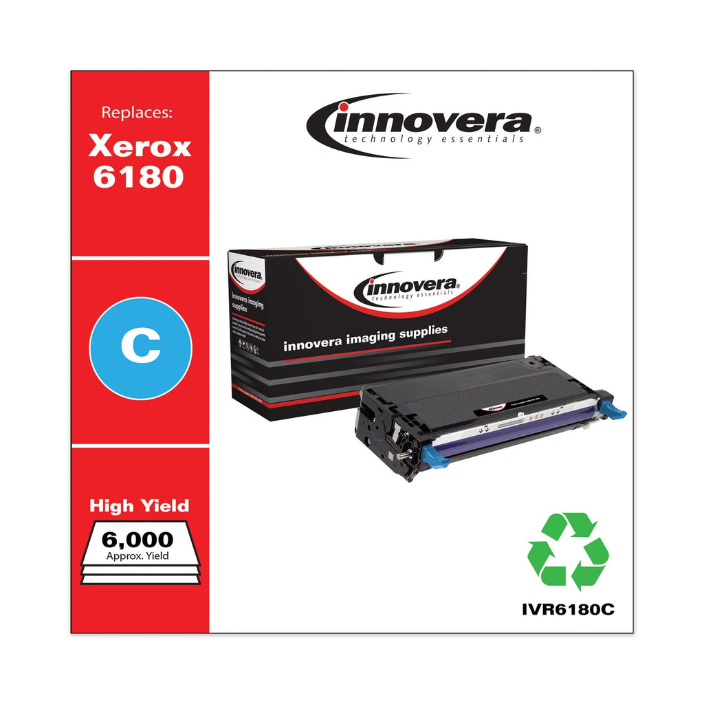 Innovera Remanufactured Cyan High-Yield Toner, Replacement for 113R00723, 6,000 Page-Yield