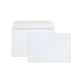 Quality Park Open-Side Booklet Envelope, #6 1/2, Hub Flap, Gummed Closure, 6 x 9, White, 100/Box