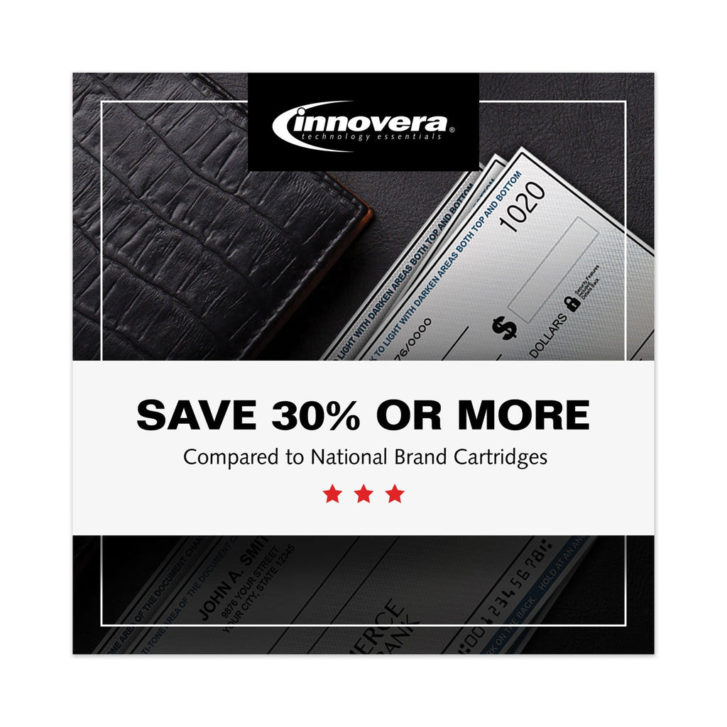 Innovera Remanufactured Black MICR Toner, Replacement for 83AM (CF283AM), 1,500 Page-Yield
