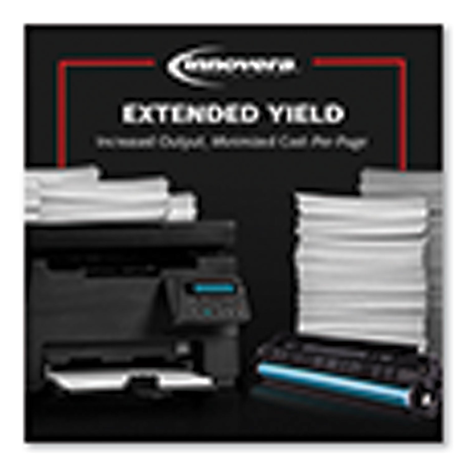 Innovera Remanufactured Black High-Yield Toner, Replacement for 593-BBYR, 25,000 Page-Yield