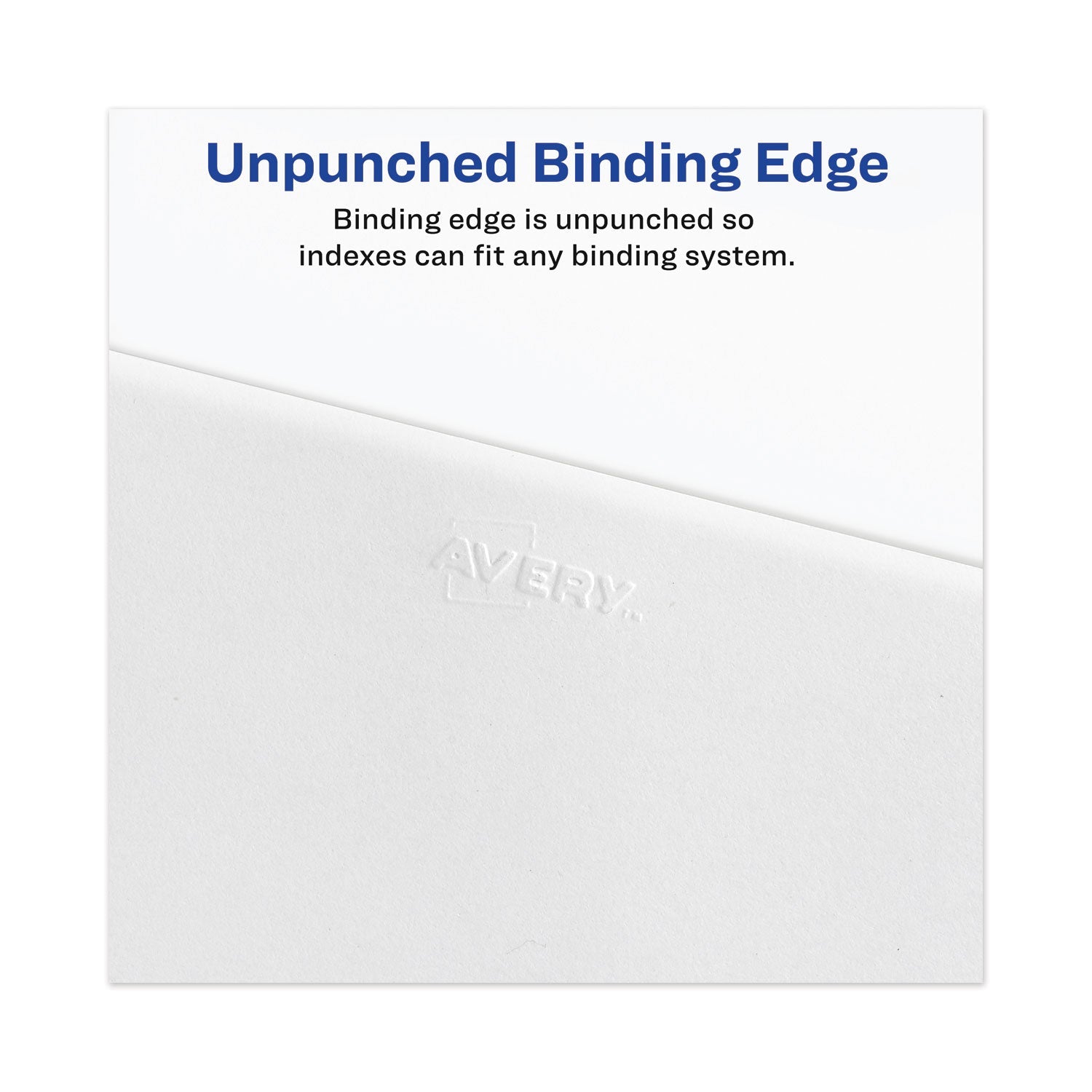 Avery-Style Preprinted Legal Side Tab Divider, 26-Tab, Exhibit W, 11 x 8.5, White, 25/Pack, (1393)