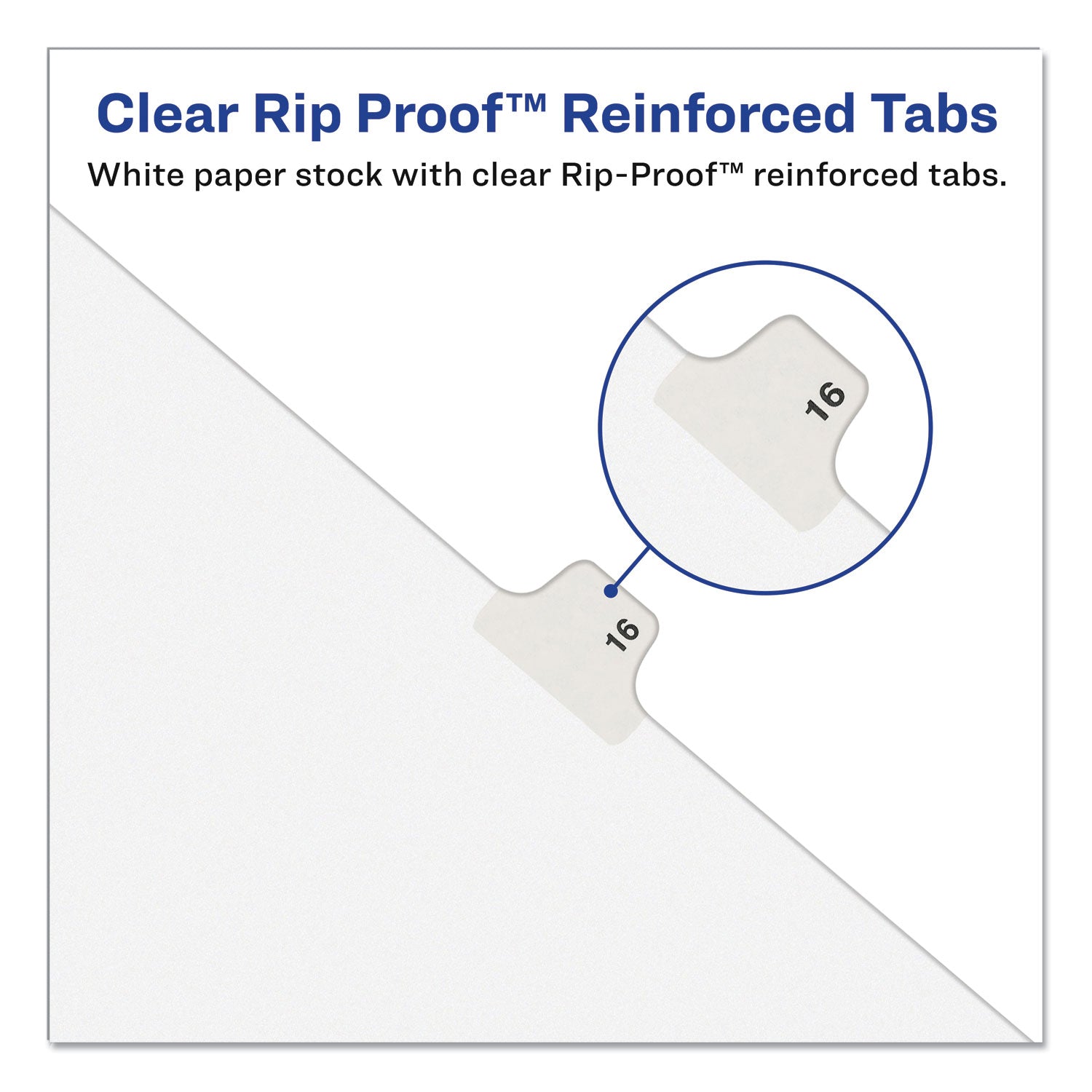 Avery-Style Preprinted Legal Bottom Tab Divider, 26-Tab, Exhibit D, 11 x 8.5, White, 25/PK
