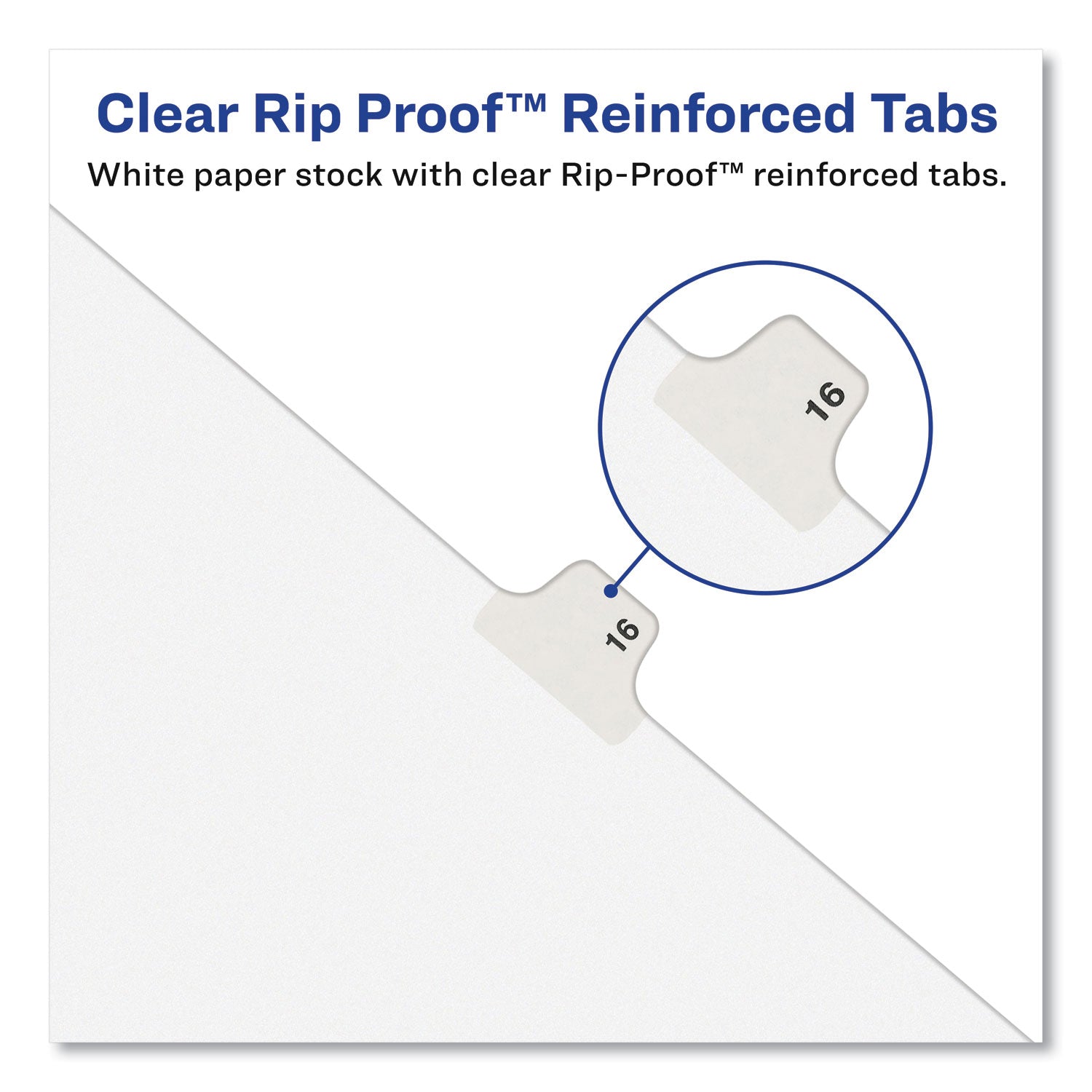 Avery-Style Preprinted Legal Side Tab Divider, 26-Tab, Exhibit W, 11 x 8.5, White, 25/Pack, (1393)