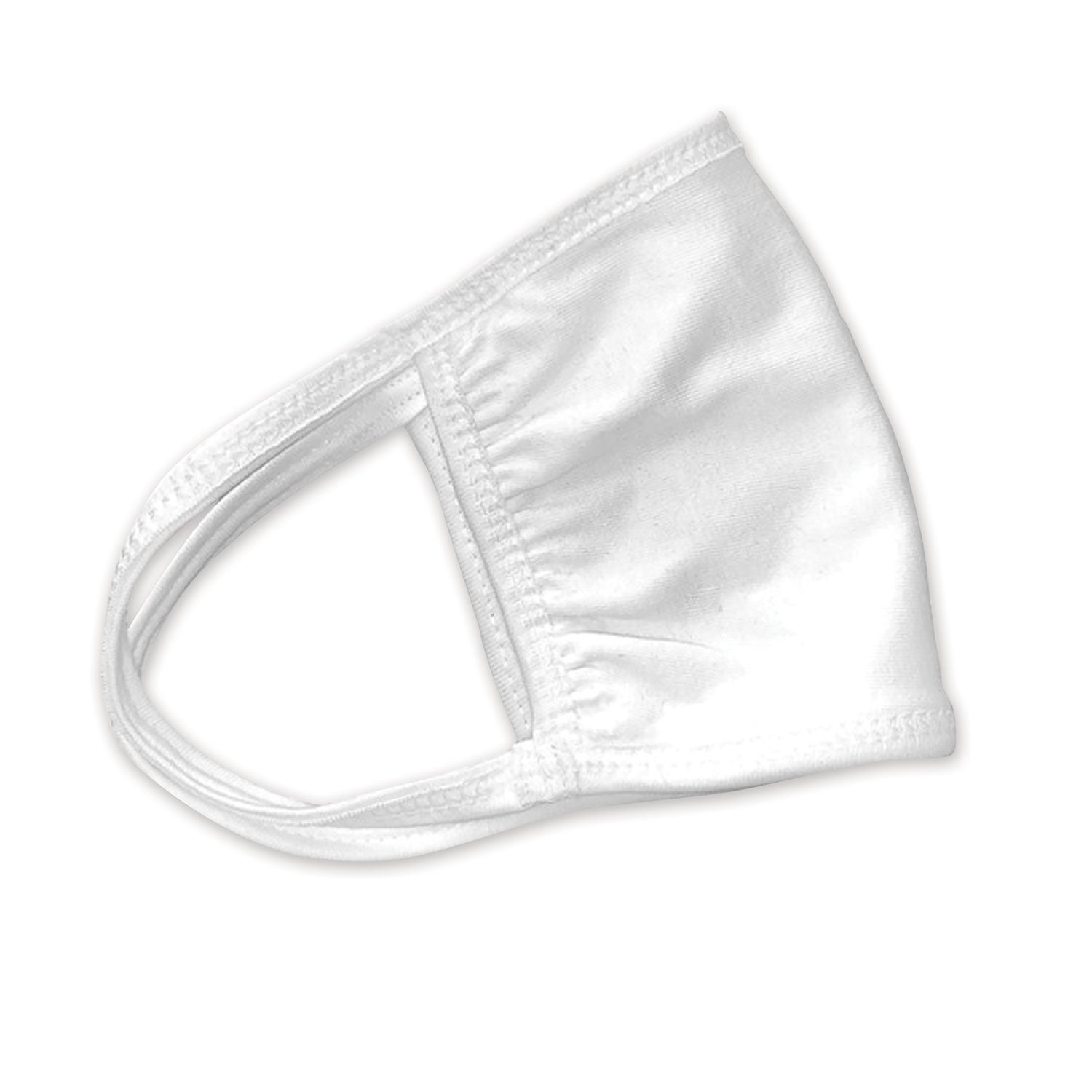 GN1 Cotton Face Mask with Antimicrobial Finish, White, 600/Carton