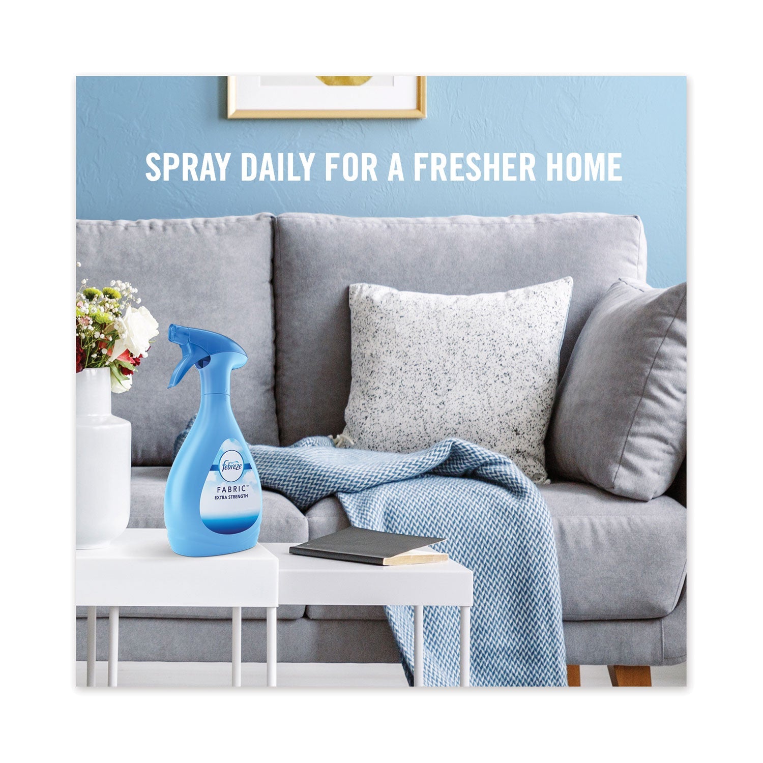 Febreze FABRIC Refresher/Odor Eliminator, Unscented, 27 oz Spray Bottle