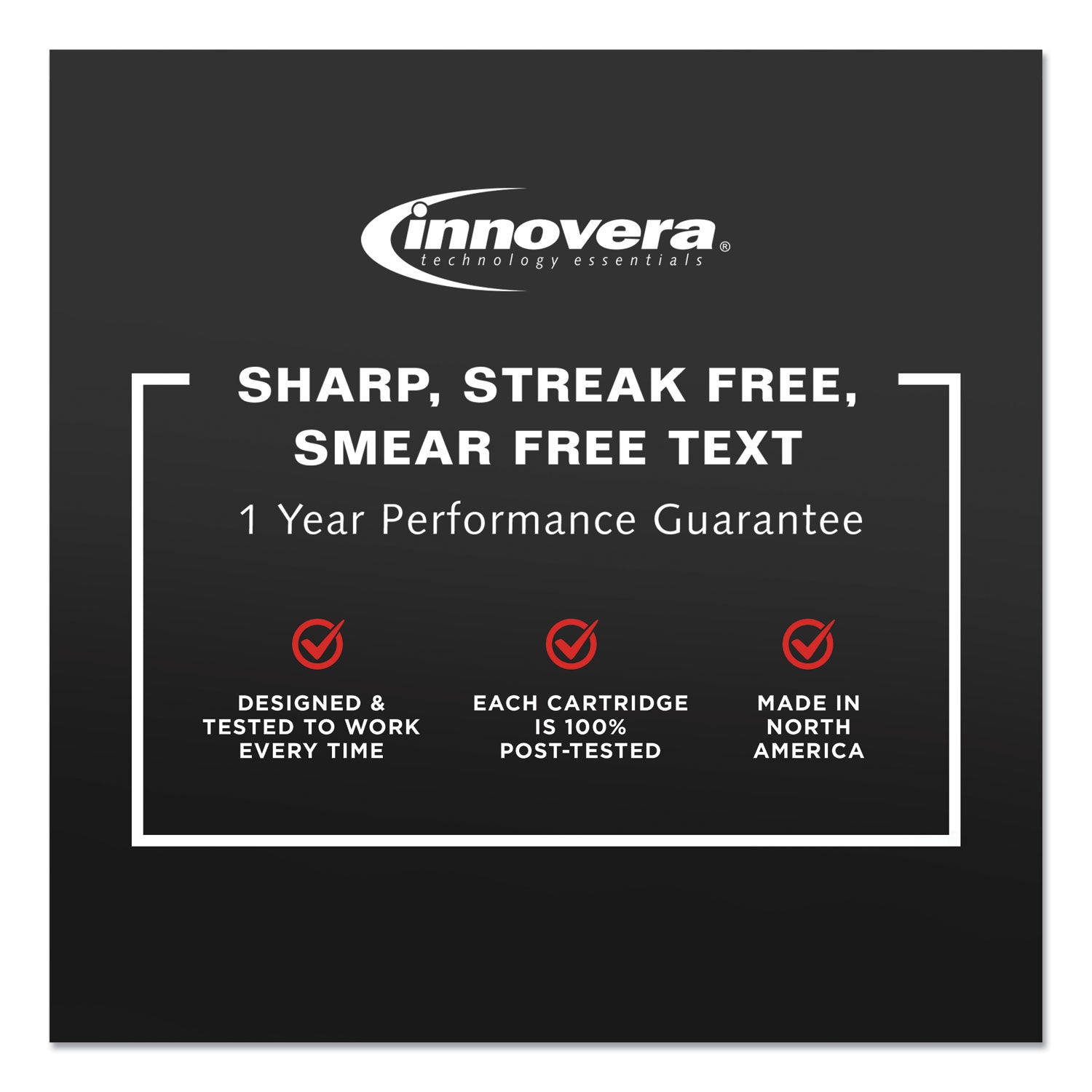 Innovera Remanufactured Black Ink, Replacement for 60 (T060120), 400 Page-Yield