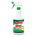 Spray Nine Heavy Duty Cleaner/Degreaser/Disinfectant, Citrus Scent, 32 oz Bottle, 1 Trigger Sprayer per Carton, 12 Bottles/Carton