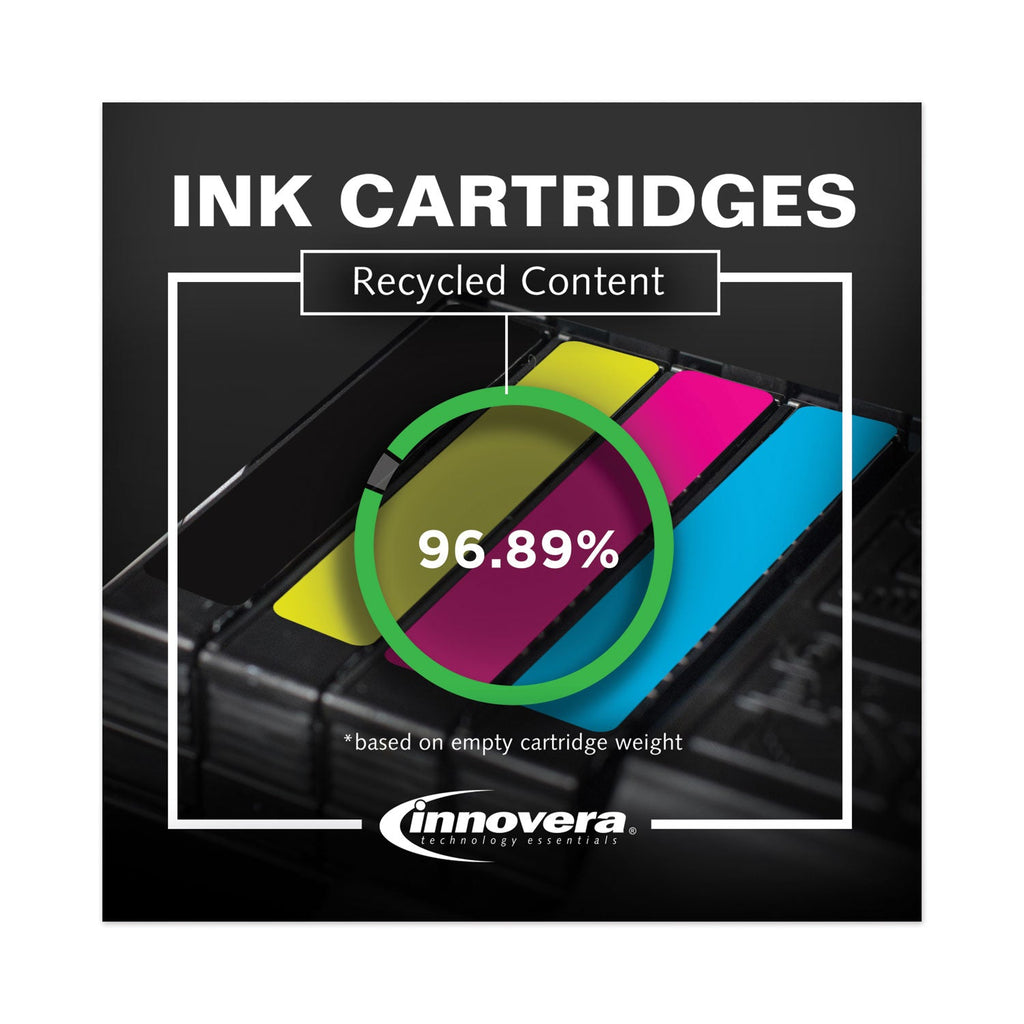 Innovera Remanufactured Yellow High-Yield Ink, Replacement for 933XL (CN056A), 825 Page-Yield