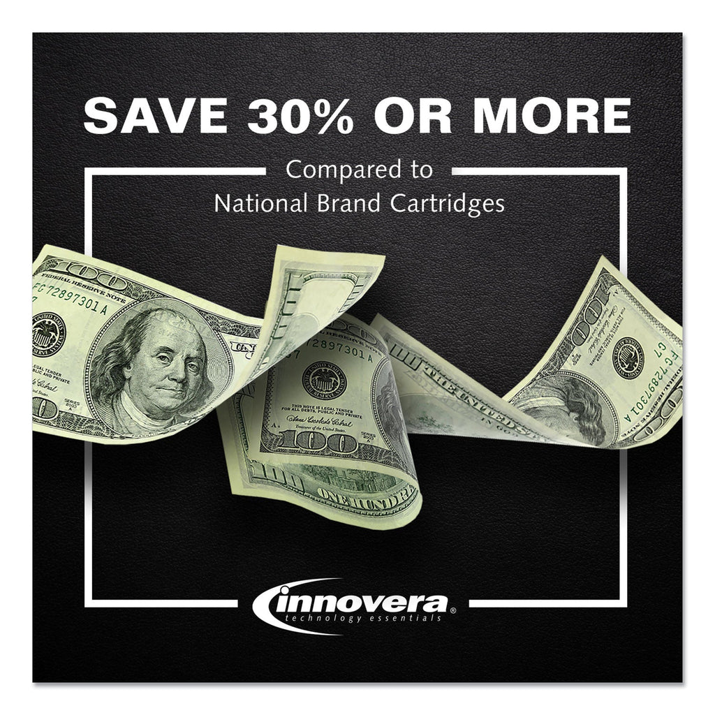 Innovera Remanufactured Yellow High-Yield Ink, Replacement for 935XL (C2P26AN), 825 Page-Yield