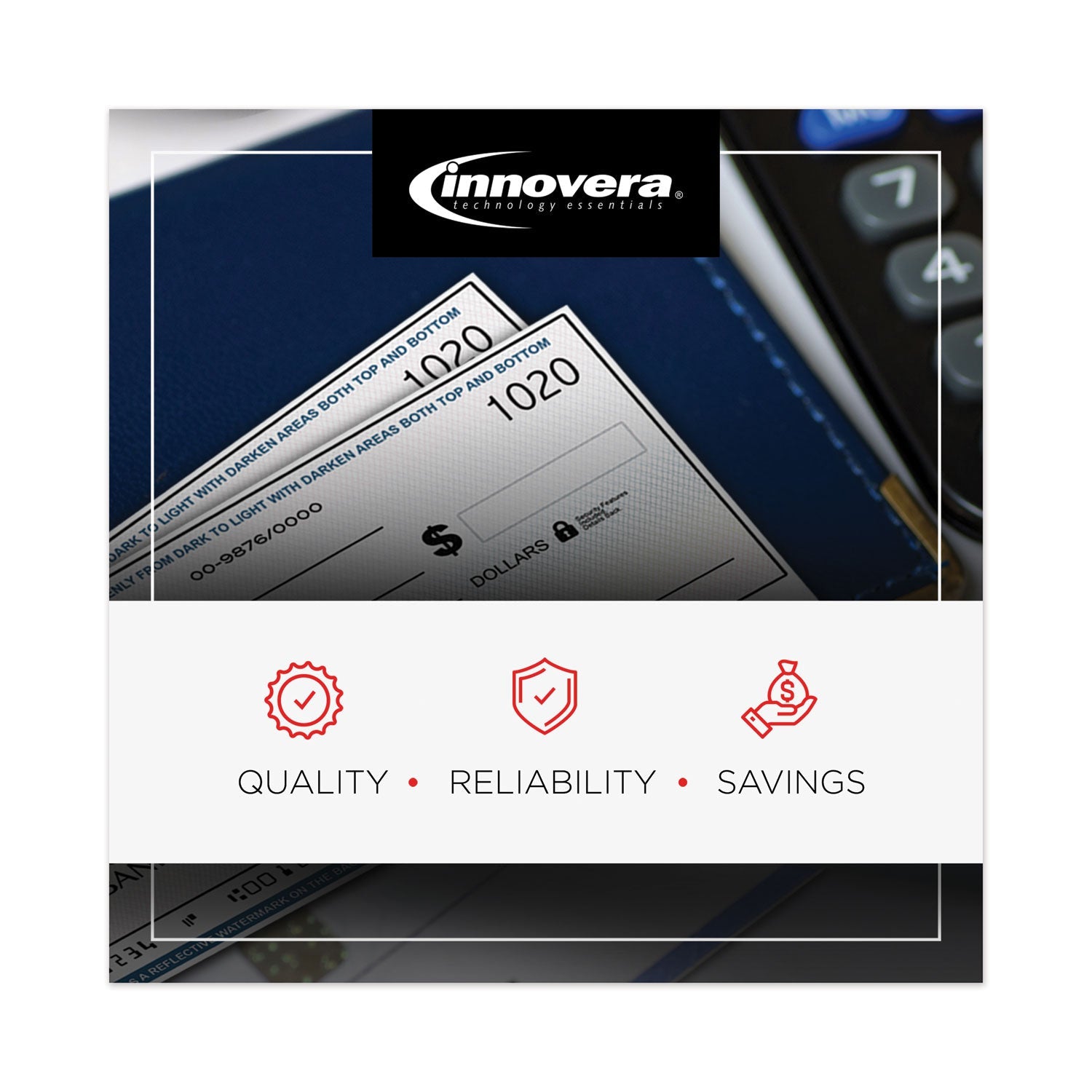 Innovera Remanufactured Black High-Yield MICR Toner, Replacement for 83XM (CF283XM), 2,200 Page-Yield