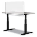 Safco 7516 Series Wellness Panel, 47.5 x 2.5 x 23.5, Acrylic, Frosted