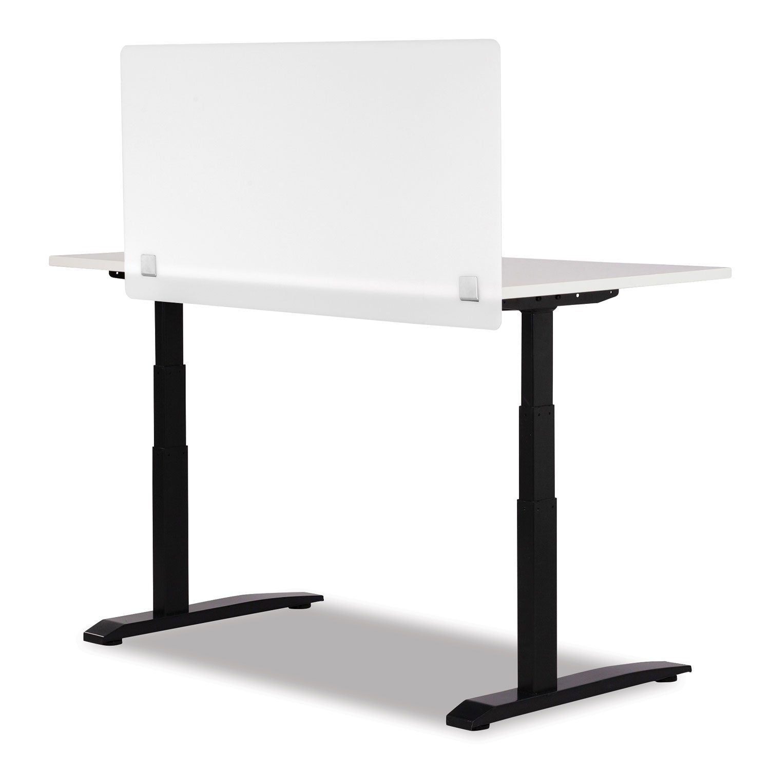 Safco 7516 Series Wellness Panel, 47.5 x 2.5 x 23.5, Acrylic, White