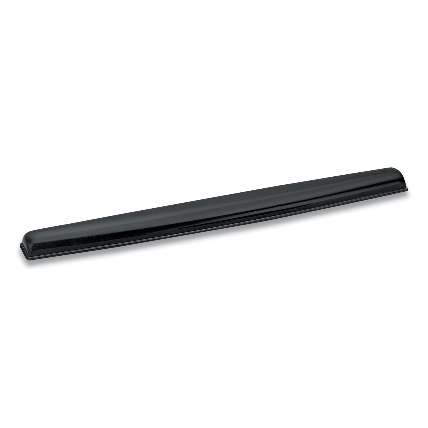 Fellowes Gel Crystals Keyboard Wrist Rest, 18.5 x 2.25, Black