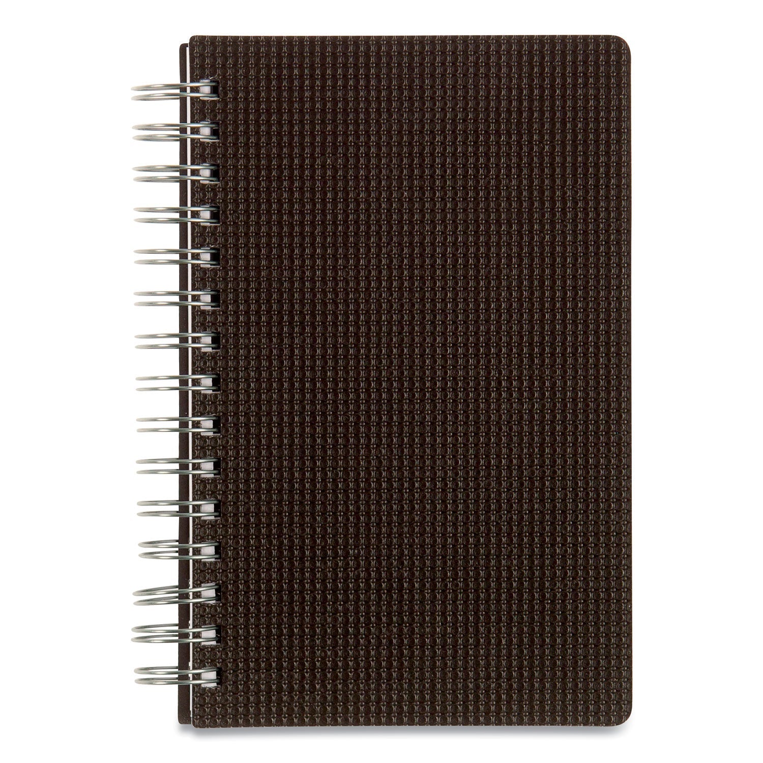 Brownline DuraFlex Daily Planner, 8 x 5, Black Cover, 12-Month (Jan to Dec): 2023