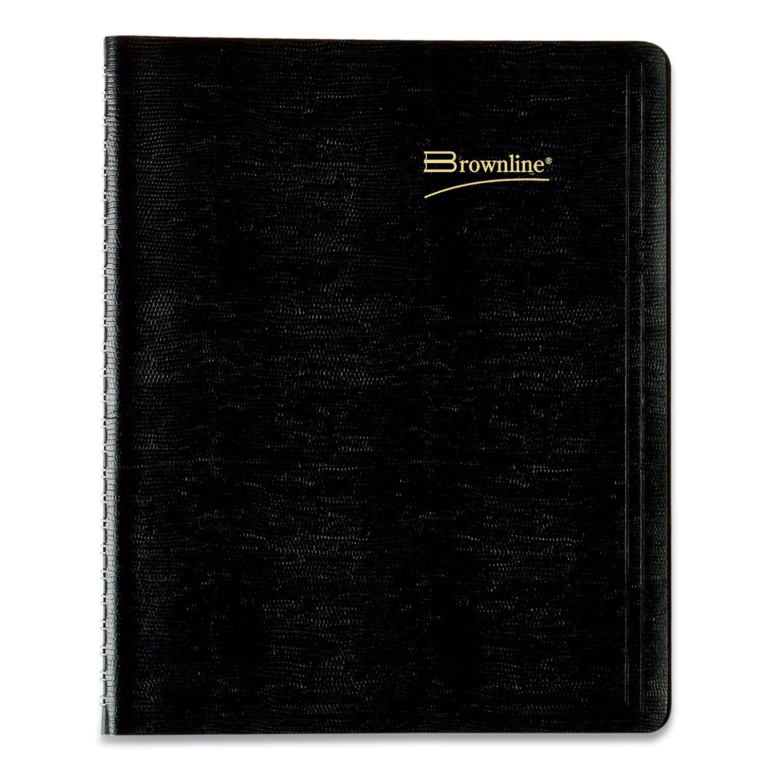 Brownline Essential Collection 14-Month Ruled Monthly Planner, 8.88 x 7.13, Black Cover, 14-Month (Dec to Jan): 2022 to 2024