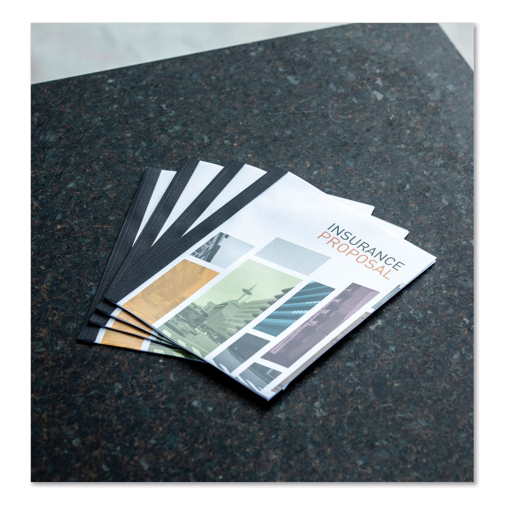 Fellowes Thermal Binding System Presentation Covers, Clear, 16 to 30 Sheet Capacity, 11 x 8.5, Unpunched, 10/Pack