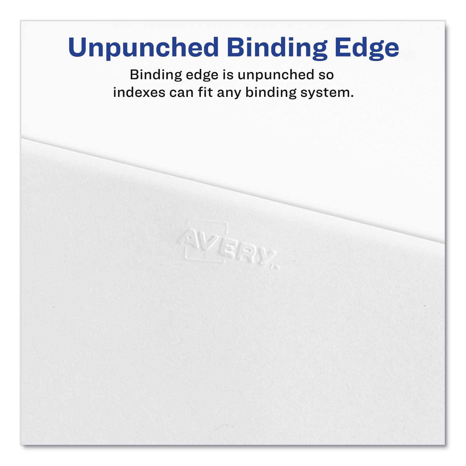 Avery Preprinted Legal Exhibit Side Tab Index Dividers, Avery Style, 26-Tab, Exhibit A to Exhibit Z, 11 x 8.5, White, 1 Set, (1370)