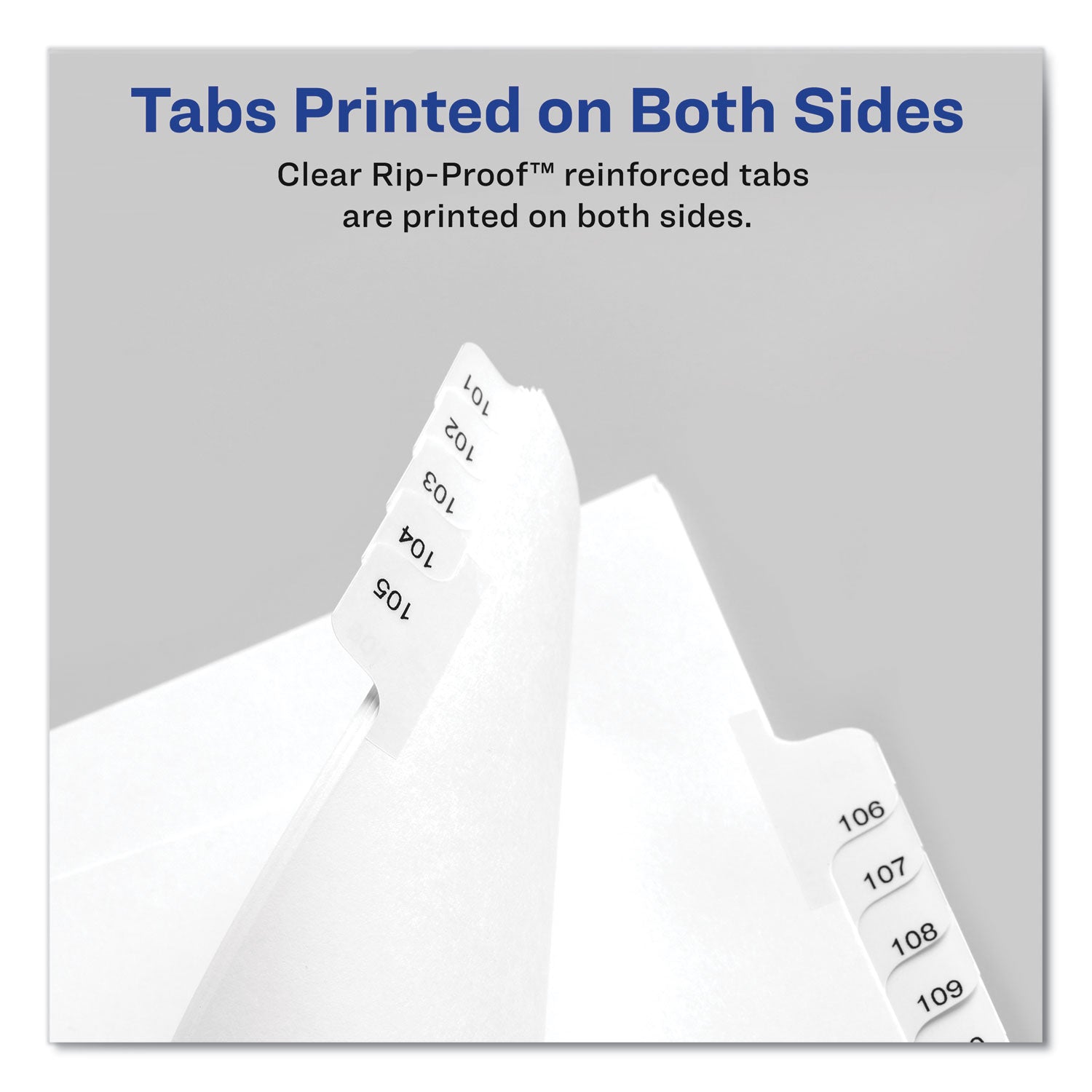 Avery Preprinted Legal Exhibit Side Tab Index Dividers, Allstate Style, 26-Tab, A to Z, 11 x 8.5, White, 1 Set, (1700)