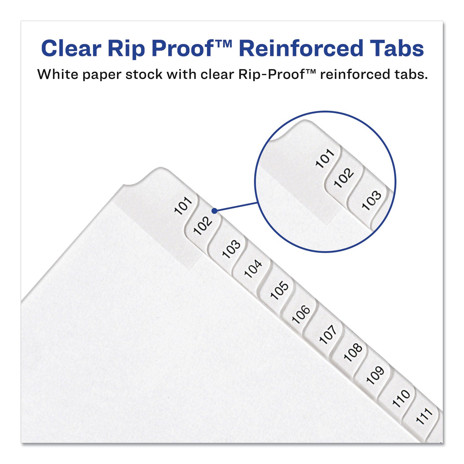 Avery Preprinted Legal Exhibit Side Tab Index Dividers, Allstate Style, 25-Tab, 1 to 25, 11 x 8.5, White, 1 Set, (1701)
