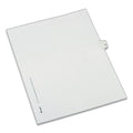 Avery Preprinted Legal Exhibit Side Tab Index Dividers, Allstate Style, 10-Tab, 15, 11 x 8.5, White, 25/Pack