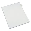 Avery Preprinted Legal Exhibit Side Tab Index Dividers, Allstate Style, 10-Tab, 5, 11 x 8.5, White, 25/Pack