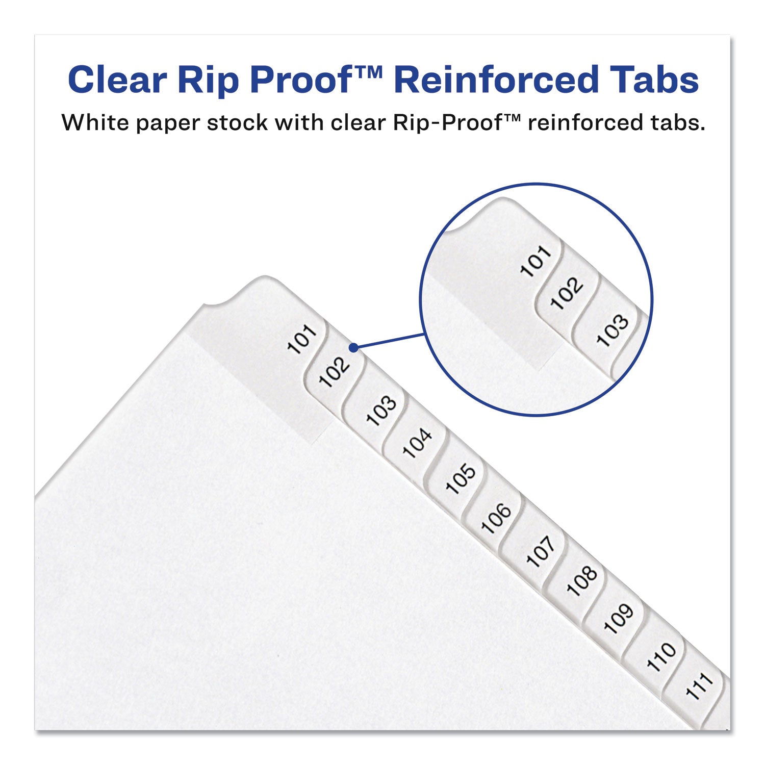 Avery Preprinted Legal Exhibit Side Tab Index Dividers, Allstate Style, 25-Tab, 76 to 100, 11 x 8.5, White, 1 Set, (1704)